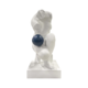 WHITE KNEELING BUST