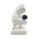 WHITE KNEELING BUST