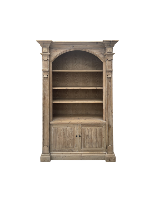 Pine Open Bookcase