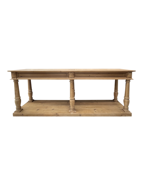 RECLAIMED PINE CONSOLE TABLE