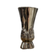 GLOSS SILVER VASE HELD BY HAND AND WRIST