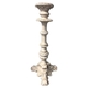 LARGE WHITE CANDLESTICK