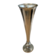 104cmh Nickel Plated Trumpet Vase