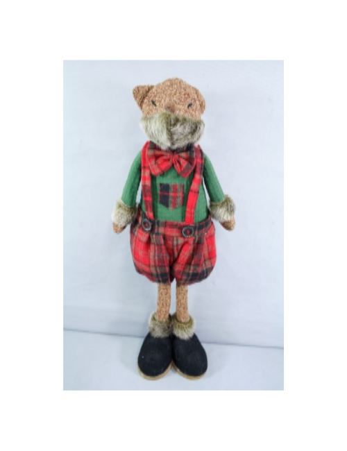 BOY STANDING TARTAN FOX