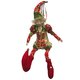 61CMH FLEXIBLE RED/GREEN POSABLE ELF