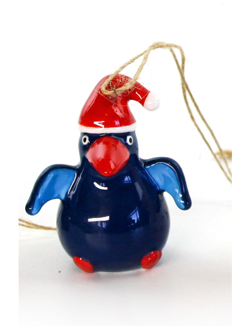 Tree Hanger NZ Ceramic - Pukeko 