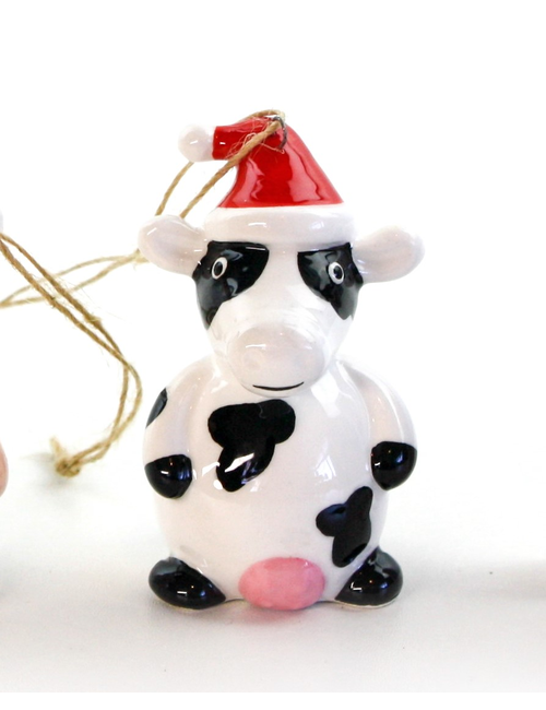 Tree Hanger NZ Ceramic - Cow