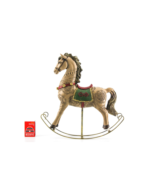 Red & Green II Rocking Horse LGE