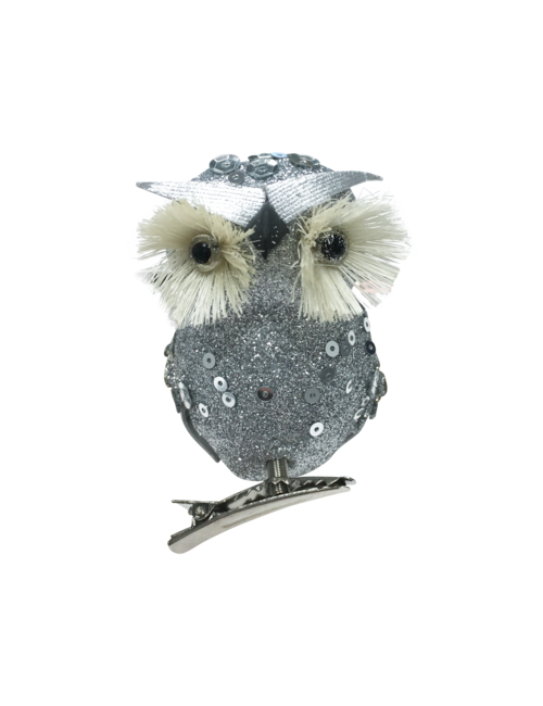 CUTE LITTLE SILVER OWL