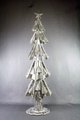 80CMH WHITE/SILVER METAL TREE