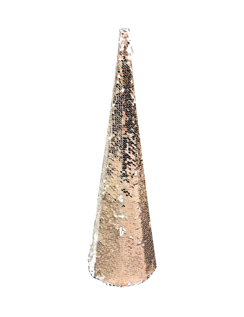 40CMH PINK AND WHITE SEQUIN CONE - Christmas : Affordable | Luxury ...