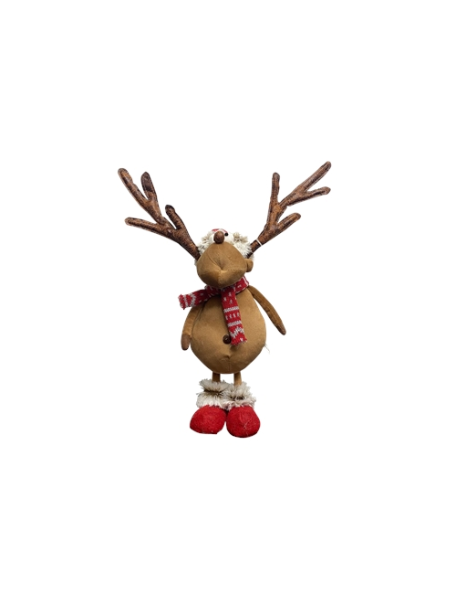 LARGE STANDING FABRIC DEER