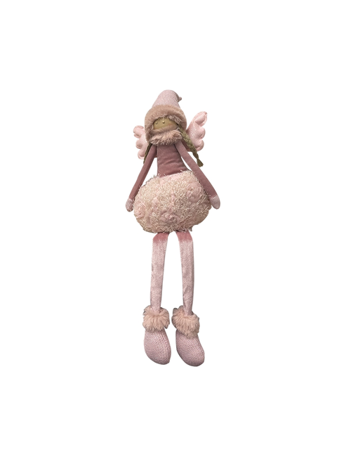 64CMH SITTING PINK PLUSH ANGEL