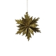 GOLD SNOWFLAKE HANGER