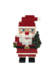 3D PRINTED SANTA WITH TREE