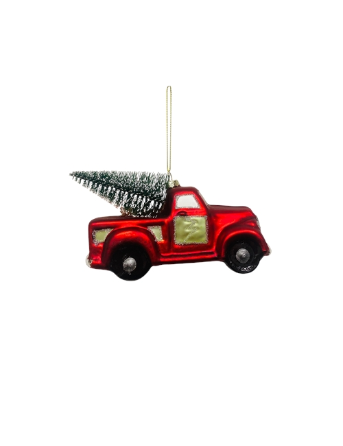 GLASS UTE CARRYING TREE