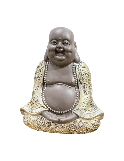 17.5cmh sitting buddha