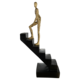 Single person climbing stairs