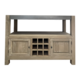 130CML 2 CUPBOARD 9 BOTTLE WINE HOLDER SIDEBOARD