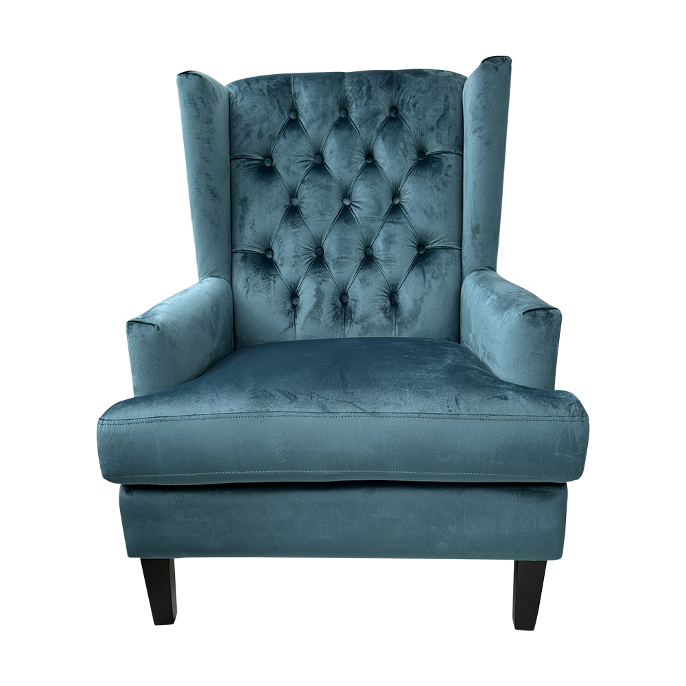 Peacock deals velvet chair