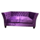 Sebastion Purple 2 seat sofa