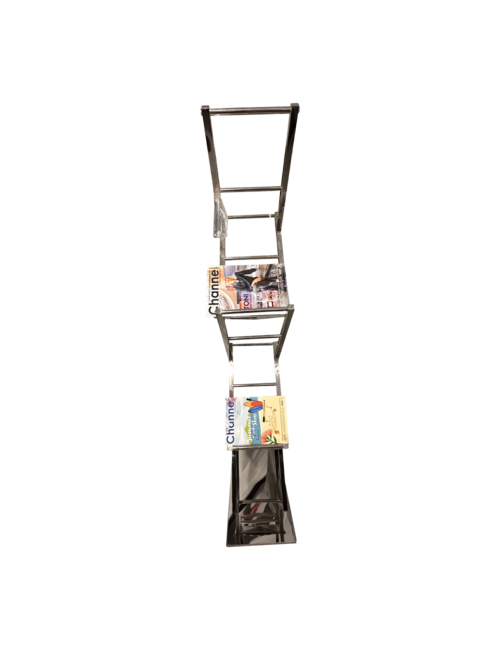 Silver Magazine rack