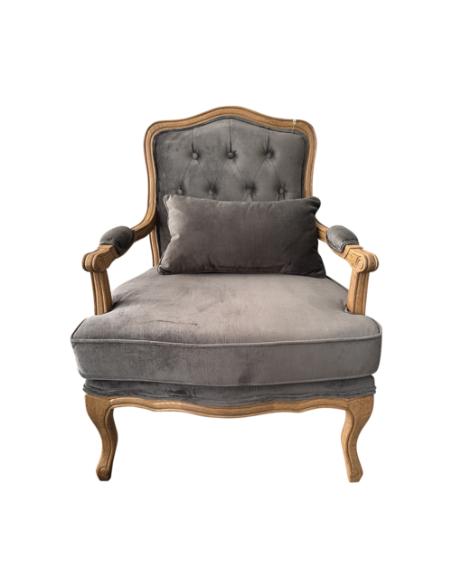 Graphite oak st tropez chair