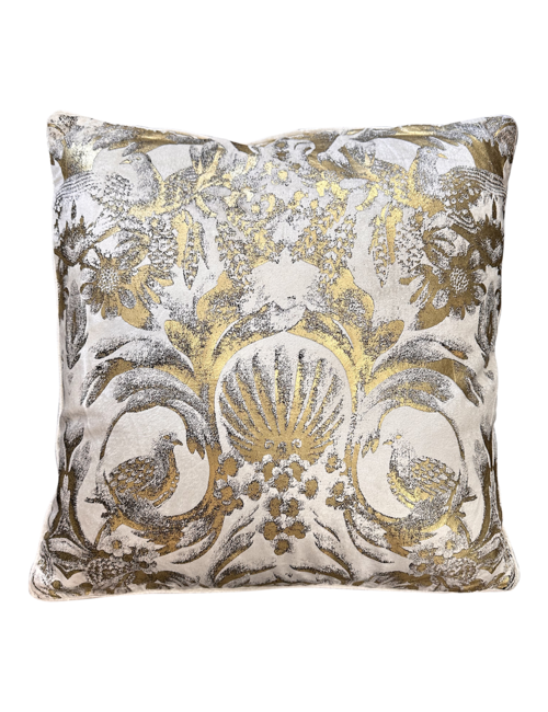 Ivory/gold 50cmsq cushion - Decor-Home Decor : Affordable | Luxury ...