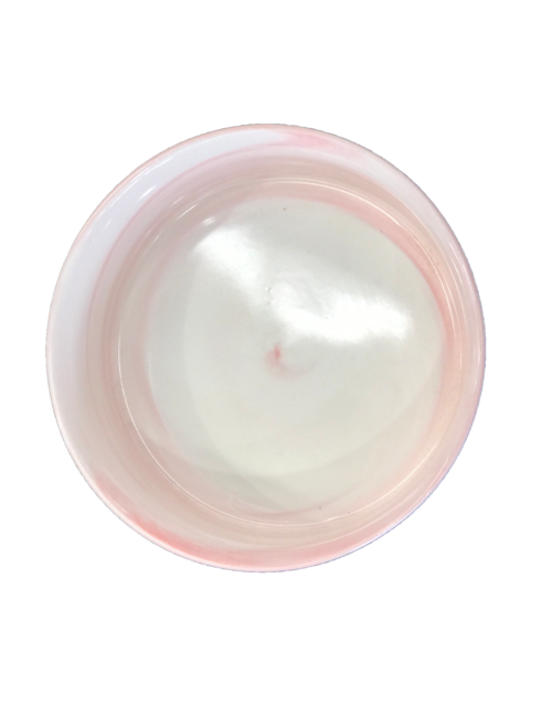 PINK 13.5CMD MARBLED BOWL