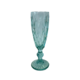 SET 6 AQUA DIAMOND CHAMPAGNE GLASSES