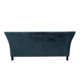 SEBASTION DARK AQUA 3 SEAT SOFA