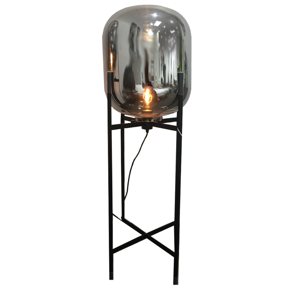 glass floor lantern