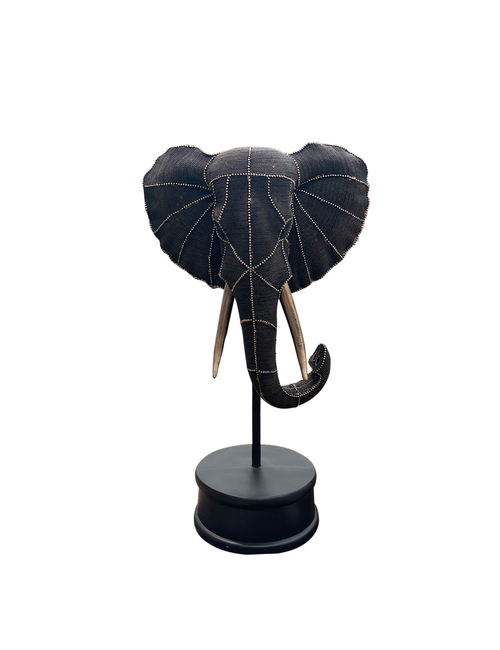 Natural-Patch Elephant Head - Decor-Home Decor : Affordable | Luxury ...