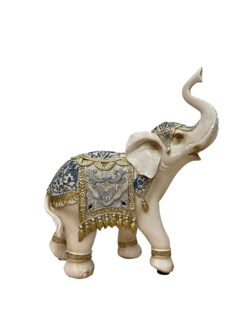 MEDIUM BLUE ELEPHANT Home DecorHome Decor Accents