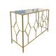 LARGE GOLD DIAMOND CONSOLE