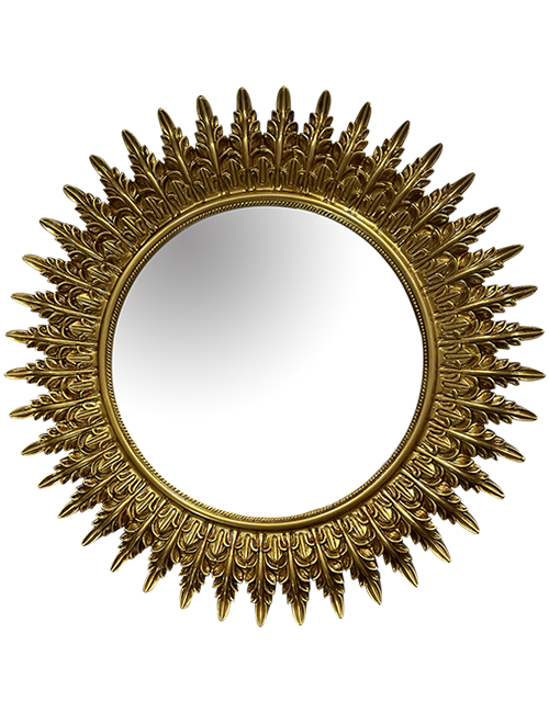 105CMD GOLD SUN MIRROR