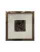 DEEP BOX FRAME WITH BROWN FEATHERS