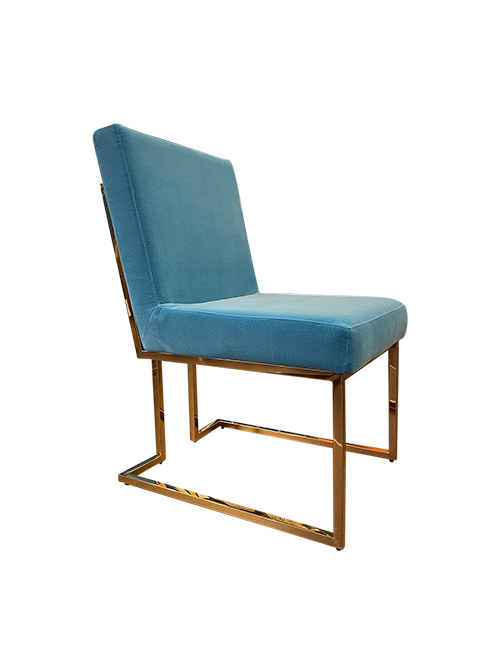 aqua upholstered dining chairs