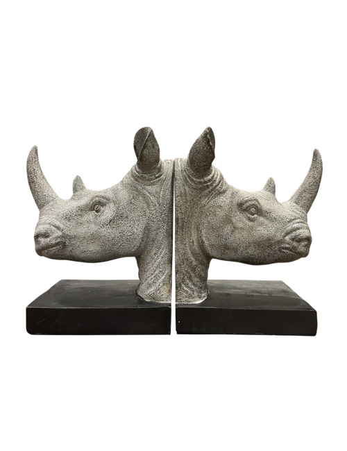 RHINO BOOKENDS