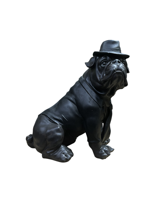 BULLDOG IN TOP HAT AND JACKET