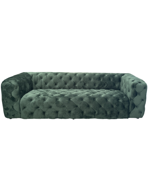 3 SEAT STELLA SOFA - DARK GREEN