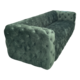 3 SEAT STELLA SOFA - DARK GREEN