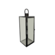 Medium  Rectangle Black Metal Lantern